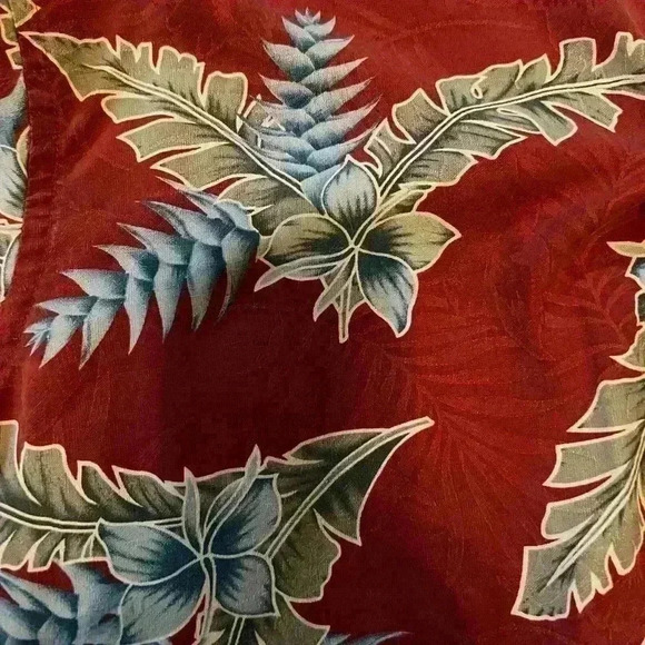 Caribbean Brand Hawaiian XL 100% Silk - Picture 4 of 4
